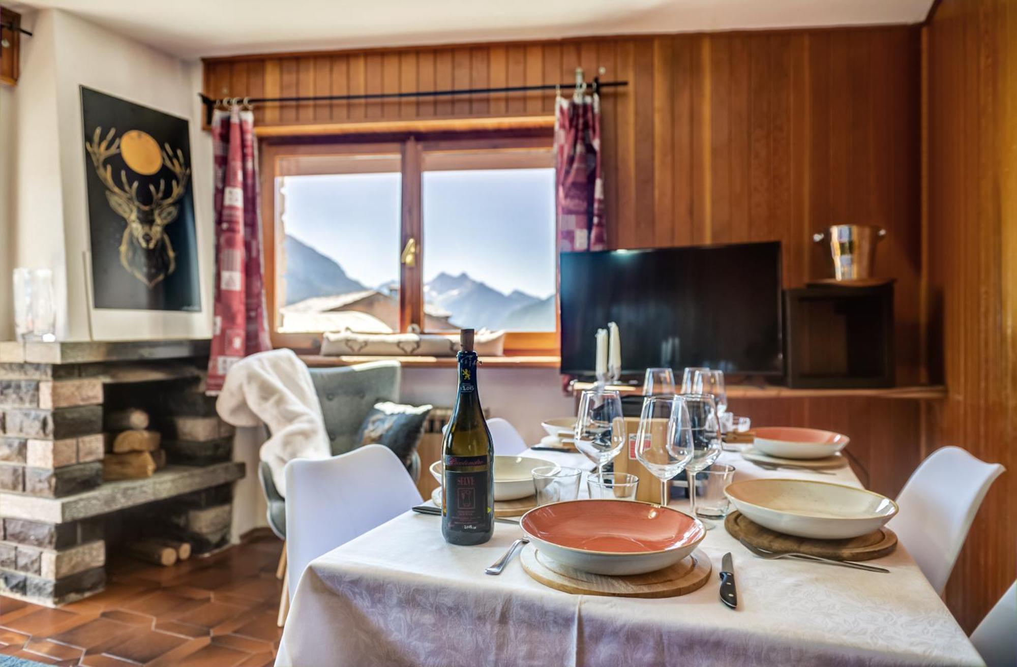 Snowflakes Retreat - Roomy Apartment With A View & Relax Solarium Cir 0133 Champoluc Buitenkant foto